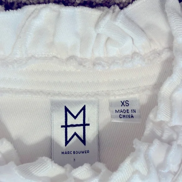 Marc Bouwer White Denim Jacket - Picture 2 of 3